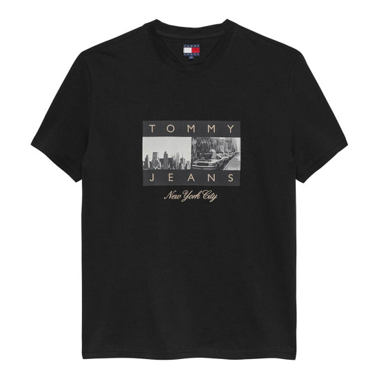 Tommy Hilfiger Ανδρική κοντομάνικη μπλούζα Photo Print Jersey Crew Neck T-Shirt